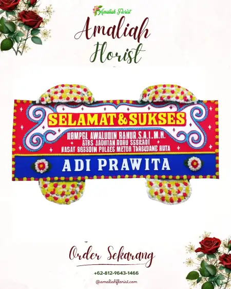 Papan Bunga Ucapan Selamat agrabinta